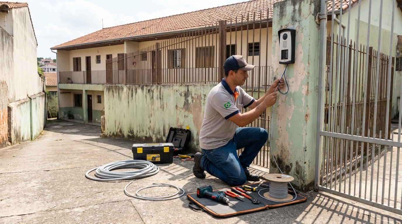 Instalação de Porteiro Eletrônico em Aparecida de Goiânia‑GO
