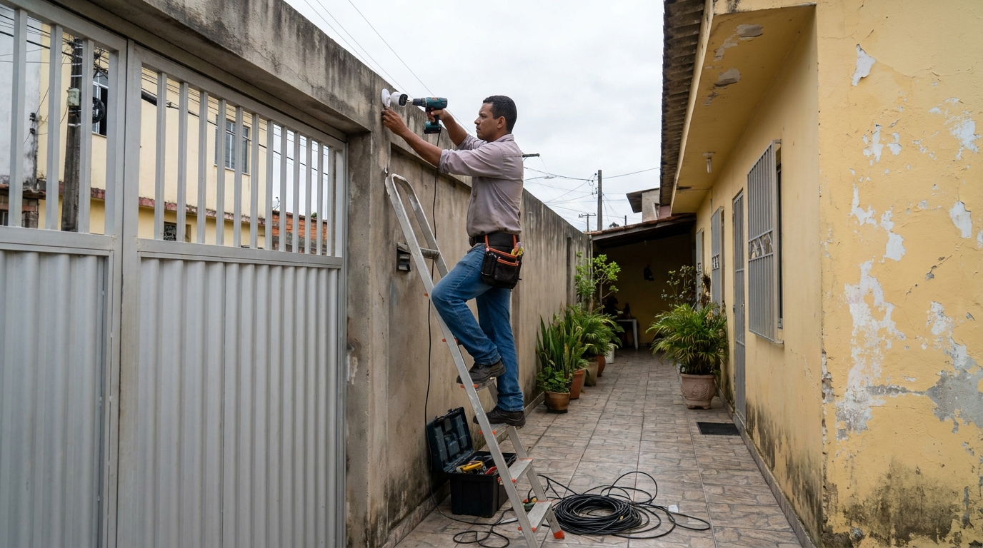 Passagem de Cabeamento em Aparecida de Goiânia‑GO