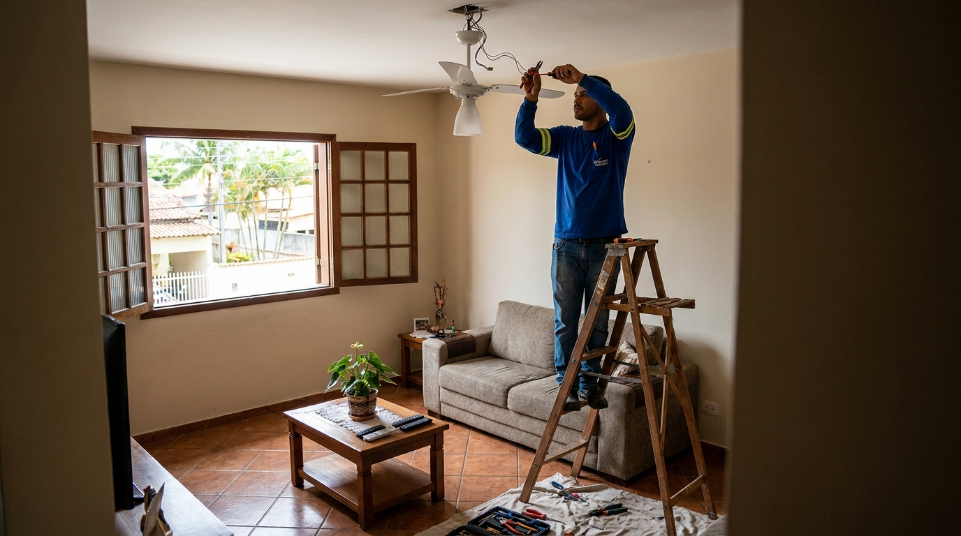 Reforço de Suporte no Teto em Aparecida de Goiânia‑GO